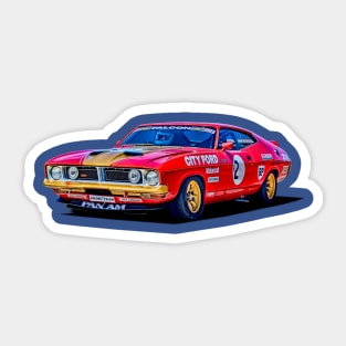 Allan Moffat City Ford Group C Falcon Sticker